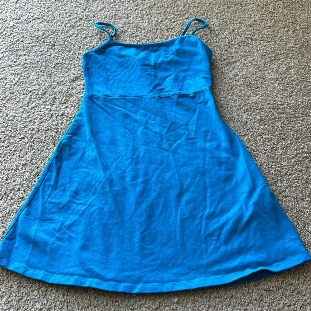 blue F21 mini dress